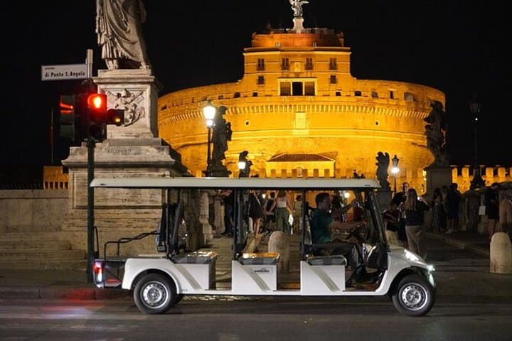 Rome Night Highlights Golf Cart Tour in Small Group with Gelato — photo 1 of 39