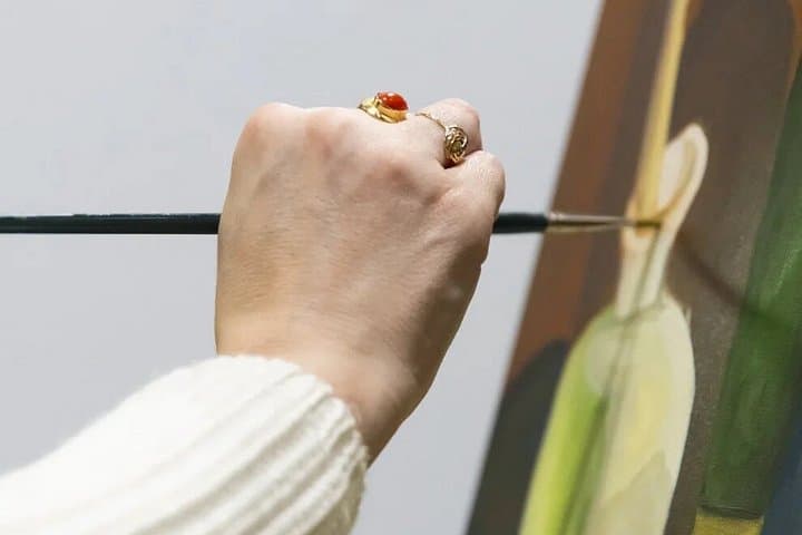 Acrylic Painting Class in a Historic Brera Atelier in Milan — photo 1 of 8