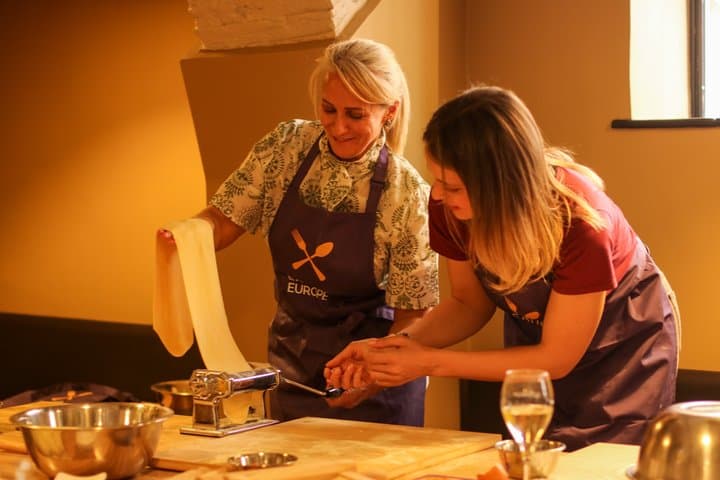 NEW Rome Twilight Trastevere: Adults-Only Pasta & Prosecco Class — photo 1 of 12