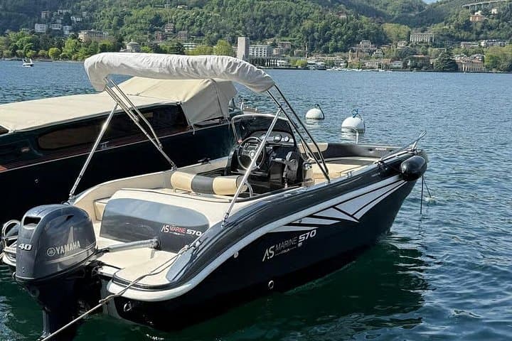 License Free Boat Rental As Marine 570 Open Lake Como — photo 1 of 9