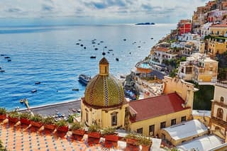Amalfi Coast on a Traditional Gozzo Private Tour