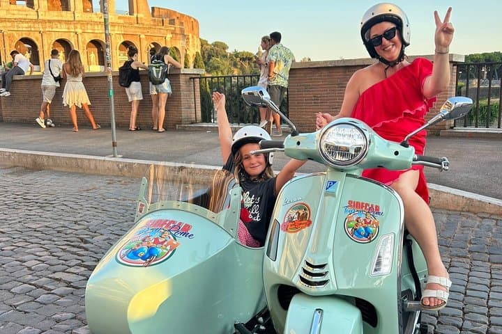 Rome Vespa Sidecar Tour into the Heart of Coppede and Hidden gems — photo 1 of 13