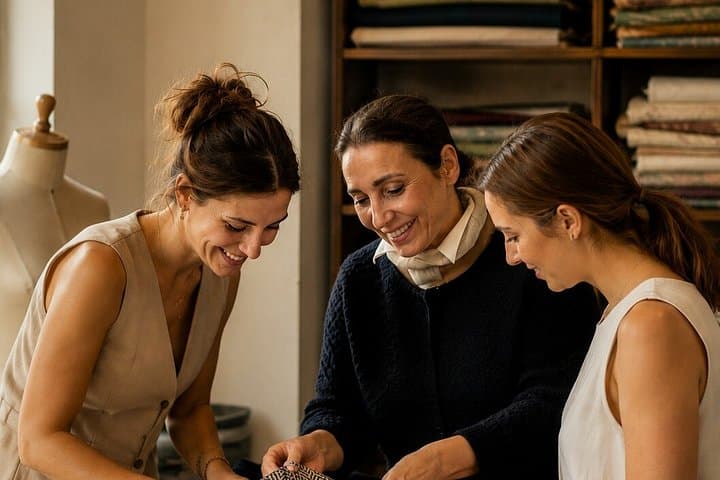 Make you own necklace and discover Italian Textiles in Turin — photo 1 of 7