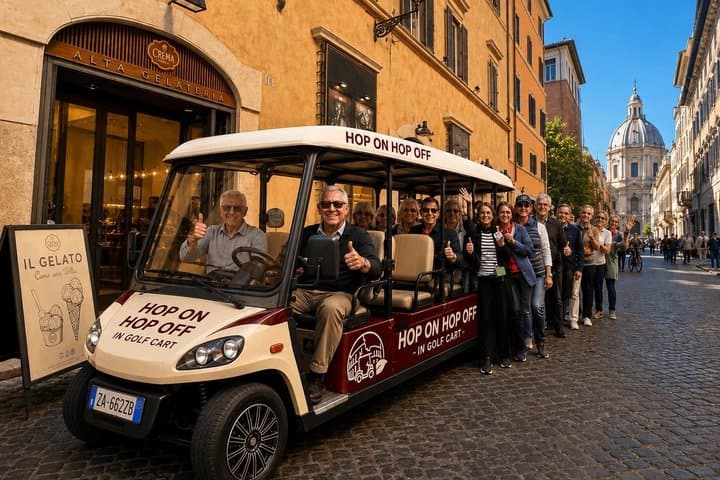 Rome Eco Golf Cart Hop on Hop off Experience — photo 1 of 15