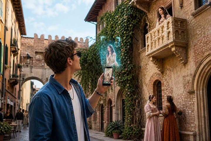 Romeo and Juliet Verona GPS App Walking Tour Mobile Game — photo 1 of 7