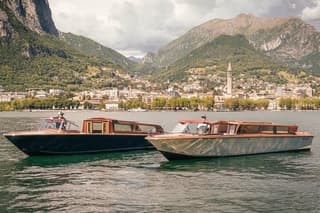 Venetian Style Boat Ride on Lake Como