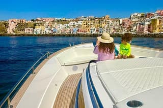 Ischia & Procida Private Boat Tour from Naples with Pickup