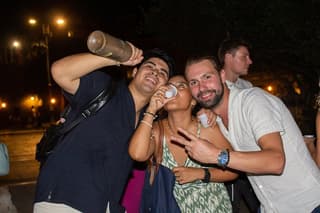 Rome Nightlife Party Tour Monti Bar Crawl and Local Drinks