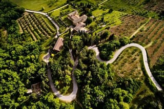 Tuscany High Speed Train Winery Wine Tasting and San Gimignano