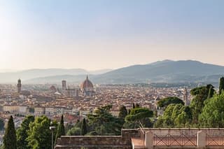 Caddy Tour in the Hills Above Florence and in Fiesole With Guide