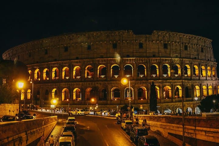 Rome by Night in Golf Cart — photo 1 of 5