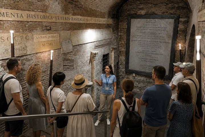 San Clemente Underground and Basilica Semi Private Tour — photo 1 of 16