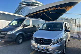 Transfer Civitavecchia Cruise Port>Rome/FCO/or Private Revers
