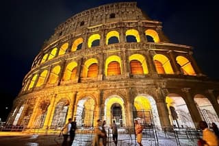 Colosseum by Night Underground access