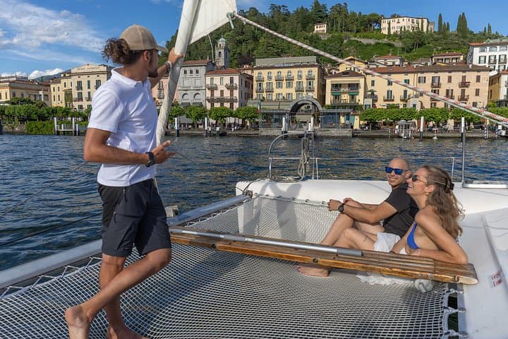 Lake Como: 4-Hour Private Catamaran Tour with Aperitif — photo 1 of 25