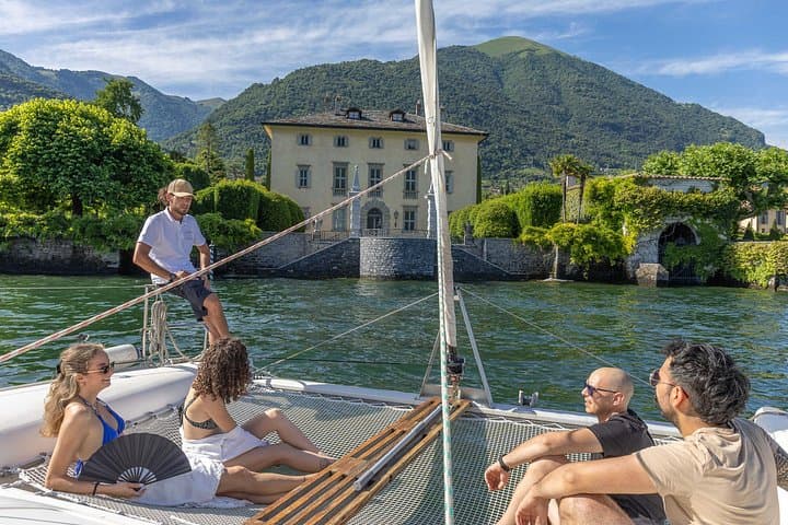 4h Tour on Lake Como - Small Group Catamaran Tour from Tremezzo — photo 1 of 26