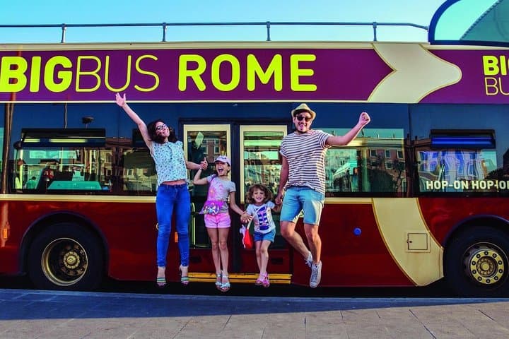 Rome Big Bus Hop On Hop Off Open Top Sightseeing Tour — photo 1 of 36