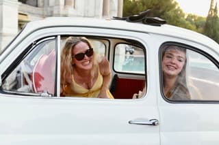 Fiat 500 Tour | Aqueducts, Appian Way, Catacomb & Timeless Photos