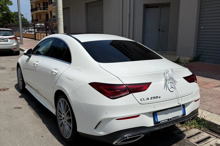 Private transfer in Sicily with Mercedes CLA 250e 2025 — photo 1 of 7