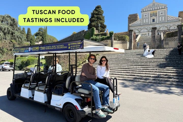 Golf Cart Grand Tour in Florence including Oltrarno and Piazzale — photo 1 of 12