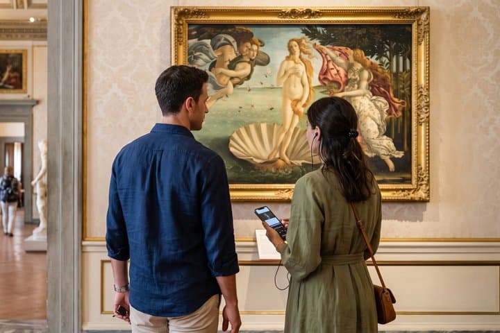Uffizi Gallery Reserved Entry Ticket with Audio Guide App — photo 1 of 14