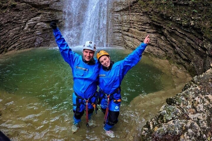 autumn winter Canyoning nelle Dolomiti tra Cortina e Venezia — photo 1 of 11
