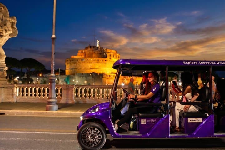 Rome Night Golf Cart Tour with Vatican City and Trastevere — photo 1 of 18