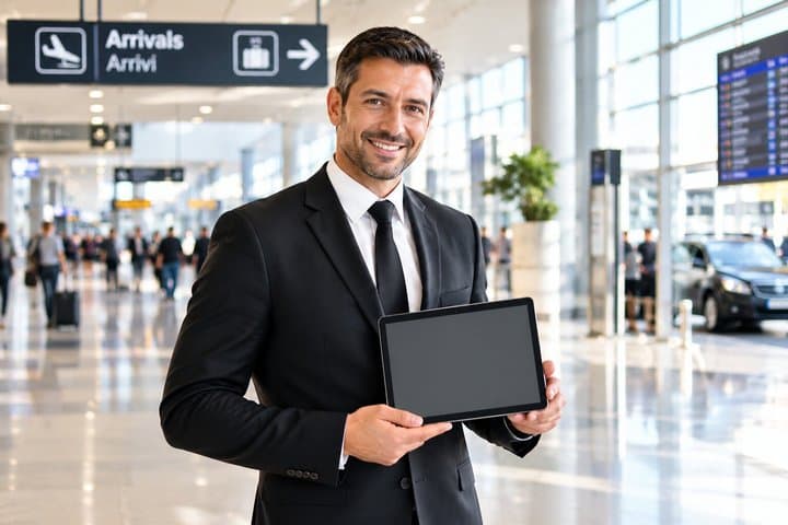 FCO Airport to Rome Luxury Private Arrival Transfer — photo 1 of 6