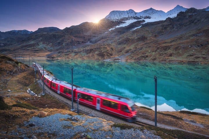 From Milan: Bernina Train Day Trip to Tirano & St. Moritz — photo 1 of 17