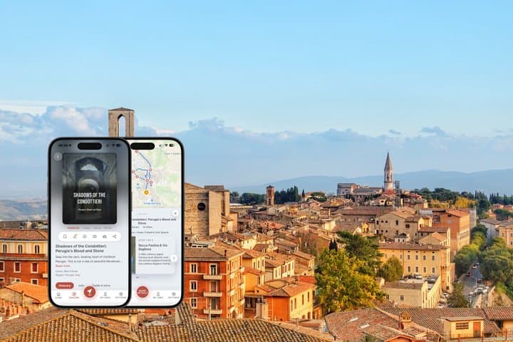 Self-Guided Podcast Tour Perugia Shadows of the Condottieri — photo 1 of 6