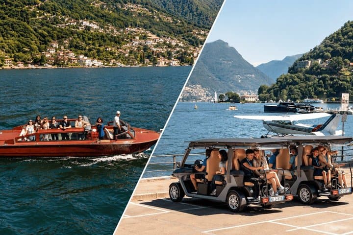 Tour in Golf Cart and Boat on Lake Como — photo 1 of 7