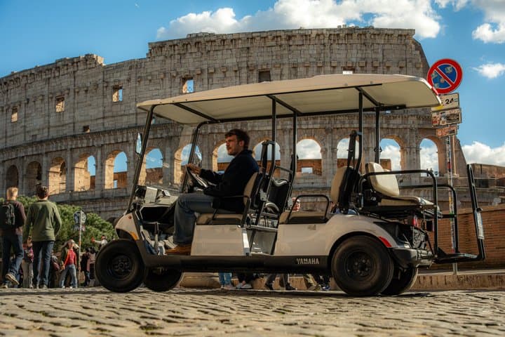 Private 3-Hour Rome Tour in Golf Cart with Hotel Pickup — photo 1 of 6