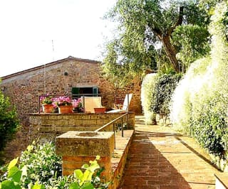 La Terrazza, Historic Tuscan Stone Residence With Garden and Terrace in Cetona
