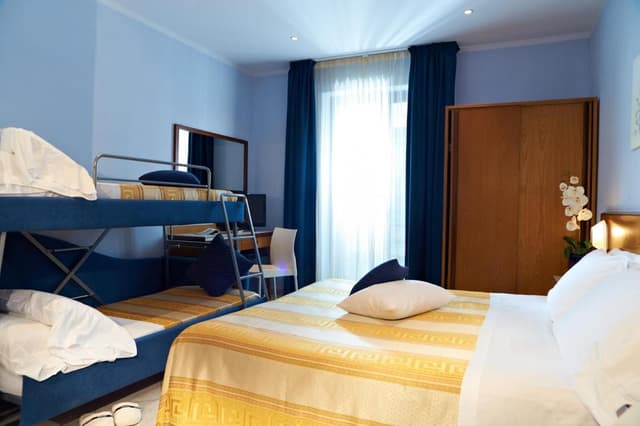 Quadruple Room with Partial Sea View