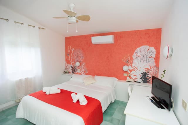Two Connecting Double Rooms with Balcony