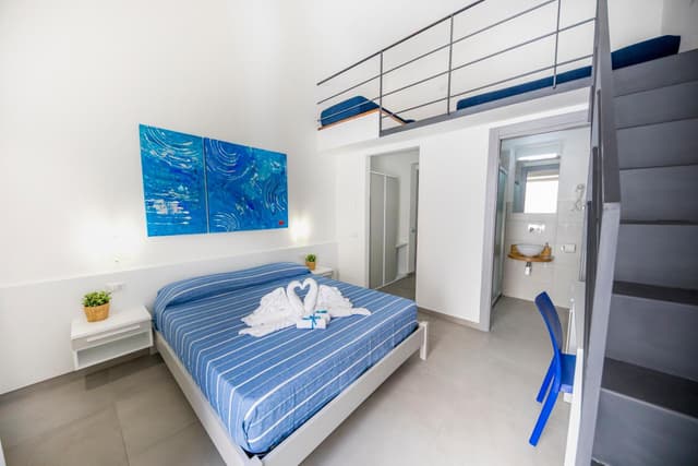 Quadruple Room with Sea View