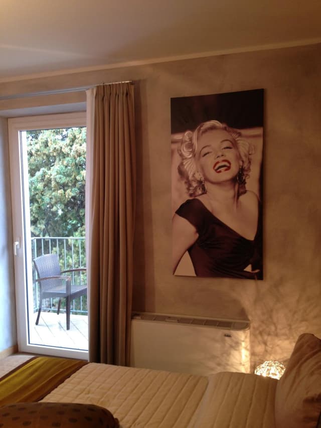 Double or Twin Room with Balcony and Garden View