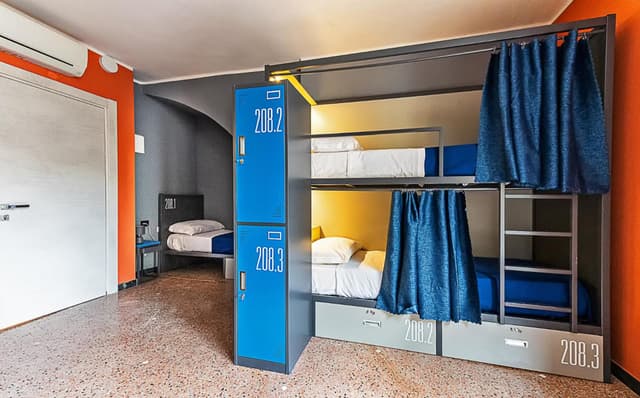 Bed in 5-Bed Mixed Dormitory Room with Private External Bathroom