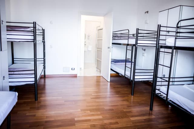 Single Bed in Male Dormitory Room
