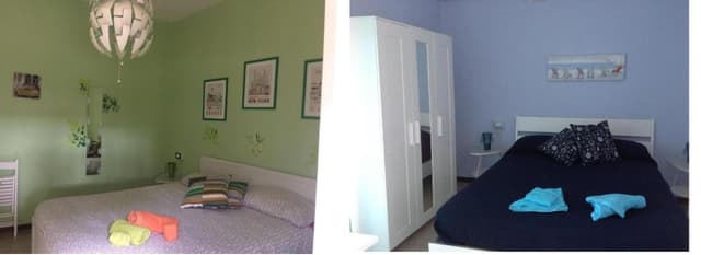 Two Adjacent Rooms with Private External Bathroom