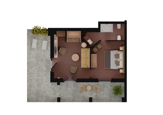 Suite King Wellness Panoramic - Depandance