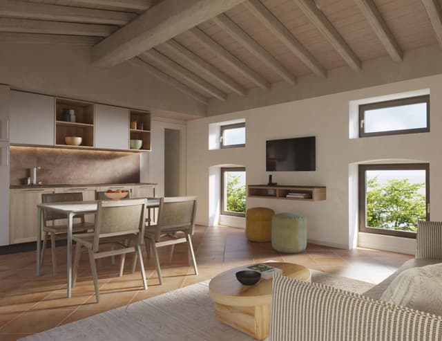 Two-Bedroom Apartment with Garden View