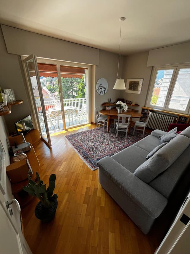 One-Bedroom Apartment with Balcony and City View