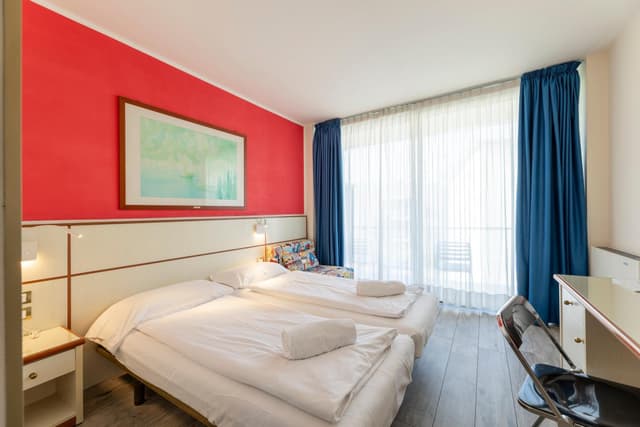 Double or Twin Room with Balcony and Garden View