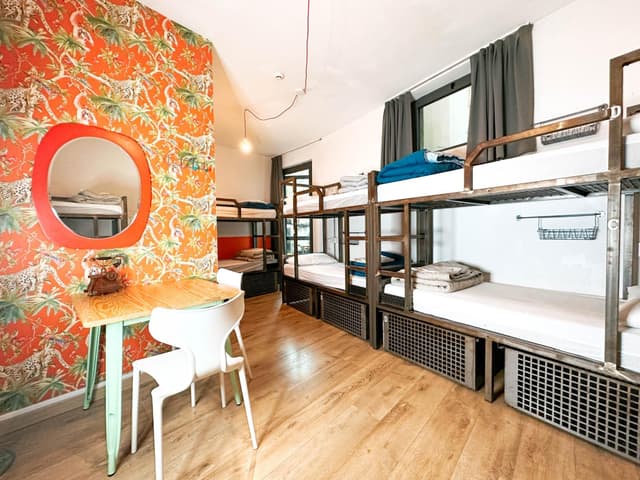 Bed in 8-Bed Mixed Dormitory Room