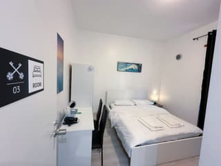 Basic Double Room, Shared Bathroom