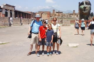 Rome to Pompeii for Kids and Families with lunch at Winefarm