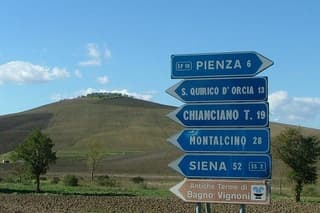 Montepulciano, Montalcino, Pienza from Florence