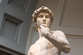 David and the highlights of Florence.