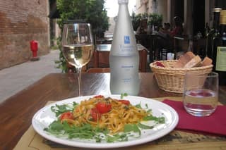 Venetian Seafood Dinner at Local Trattoria in Venice